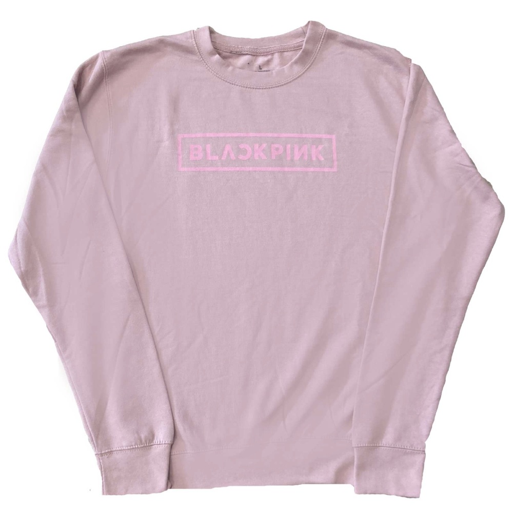 Blackpink - Logo Sweater/trui - Roze